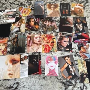 Large 2000s Mac Cosmetics Postcards Lot